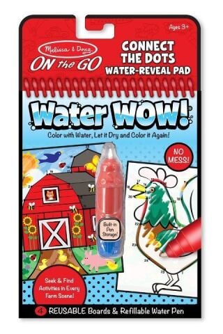 Melissa&Doug Water Wow! Su ile Boyama Kitabı - Çiftlik