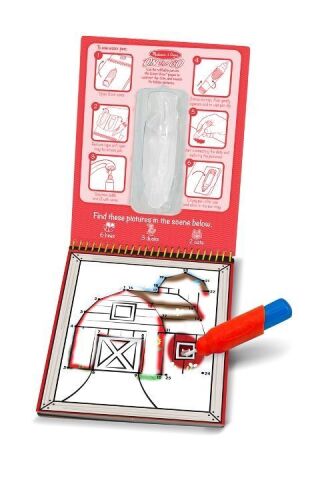 Melissa&Doug Water Wow! Su ile Boyama Kitabı - Çiftlik