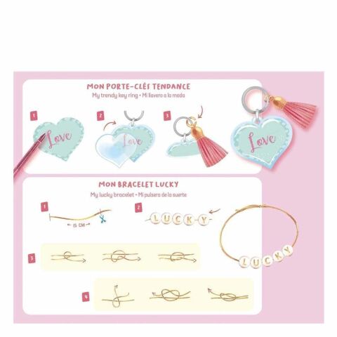 Auzou Toys - Aksesuar Setim - Uğur Getiren Parlak Tılsımlar