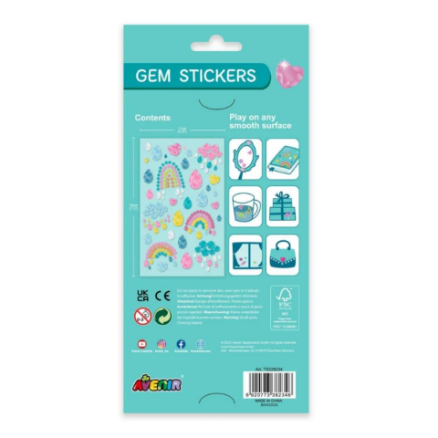 Avenir Mücevher Çıkartmaları - Rainbows