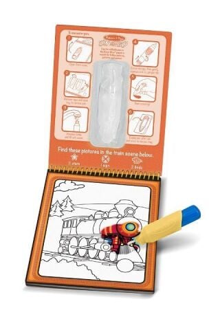 Melissa&Doug Water Wow! Su ile Boyama Kitabı - Araçlar