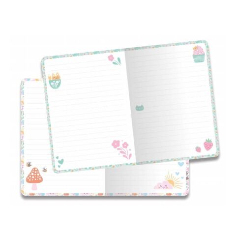 Auzou Toys - Yaratıcı Kırtasiyem - Kawaii Defter ve Kırtasiye Seti