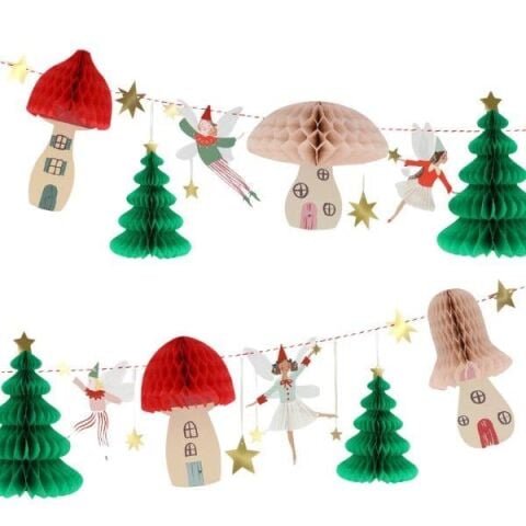 Meri Meri - Woodland Fairy Garland - Orman Asılan Süs