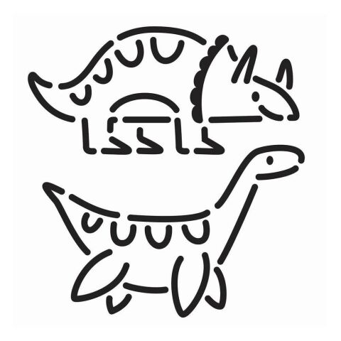 Auzou Toys - My Artistic Kit - Colourful Creations - Dinosaurs