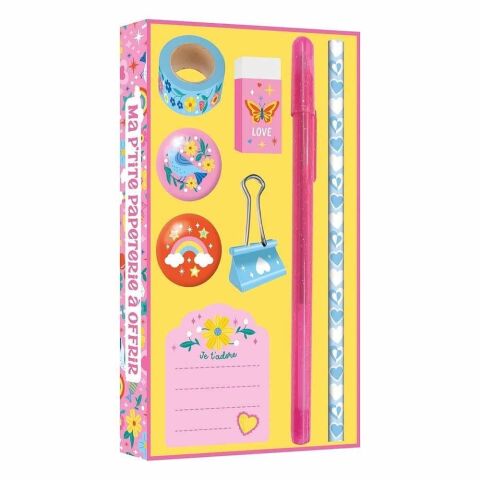 Auzou Toys - Yaratıcı Kırtasiyem - Hediye Süsleme Kırtasiye Kiti