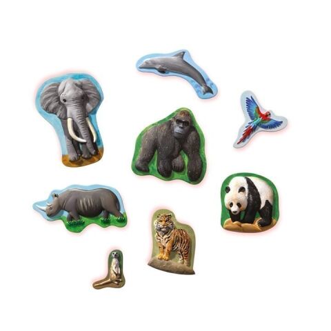 SES Creative Kalıba Dök ve Boya Hayvanlar