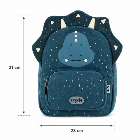 Trixie Mr.Triceratops Backpack - Okul Çantası