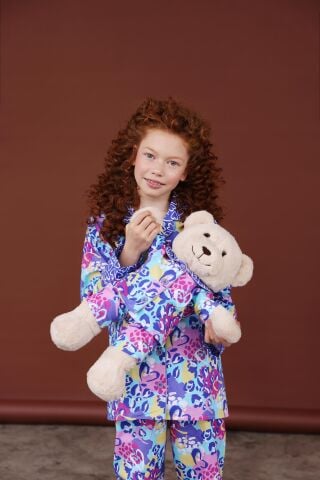 Luna Mia - Audrey Uyku Arkadaşlı Pijama Seti