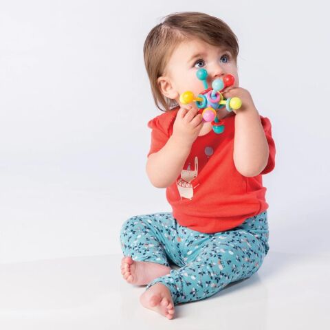Manhattan Toy Diş Kaşıyıcı Atom - Atom Teether Toy