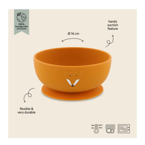 Trixie Vakumlu Silikon Mama Kasesi // Mr. Fox