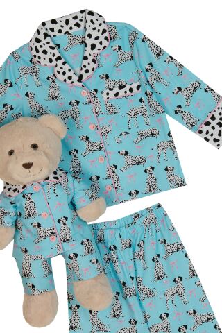 Luna Mia - Dalmatian Uyku Arkadaşlı Pijama Seti