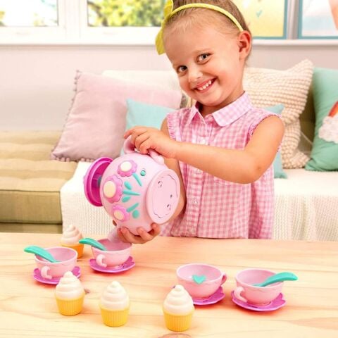 Battat Müzikal Çay Seti - Pink La Dida Musical Tea Party Set