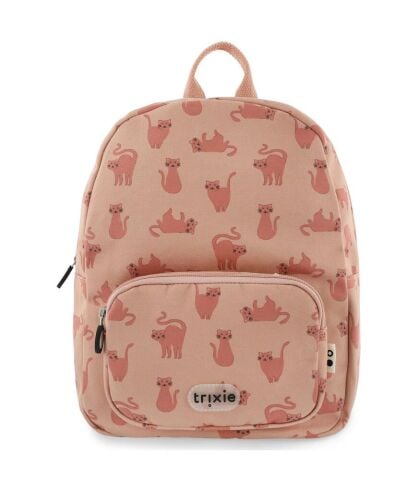 Trixie Backpack Print Charming Cat - Okul Çantası