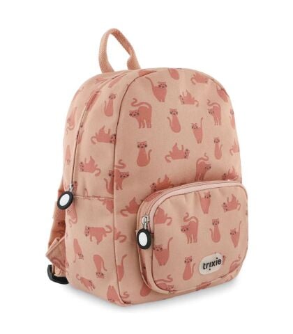 Trixie Backpack Print Charming Cat - Okul Çantası