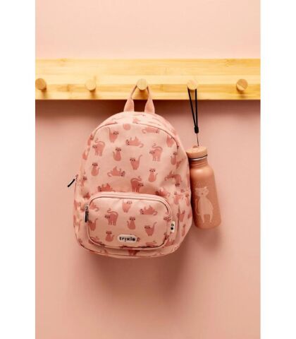 Trixie Backpack Print Charming Cat - Okul Çantası