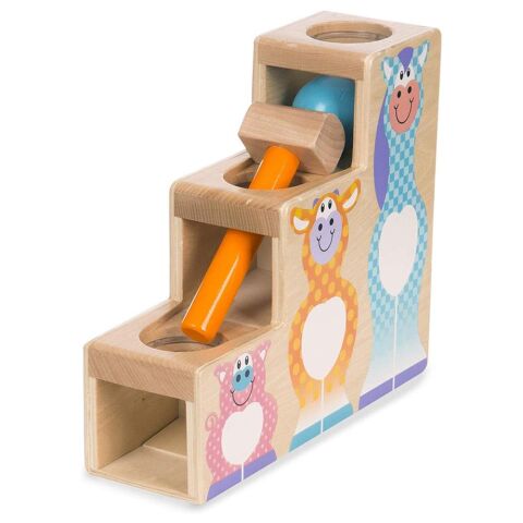 Melissa&Doug Ahşap Çak Yuvarla - Basamaklar