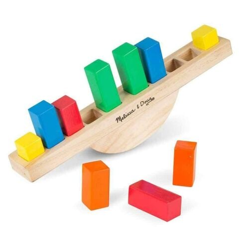 Melissa&Doug Ahşap Gökkuşağı Tahterevalli - Rainbow Balance