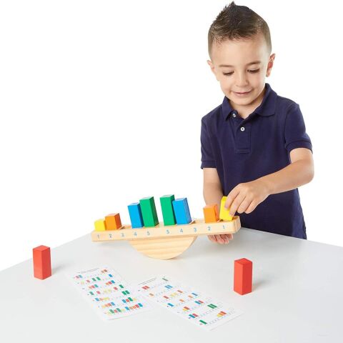 Melissa&Doug Ahşap Gökkuşağı Tahterevalli - Rainbow Balance