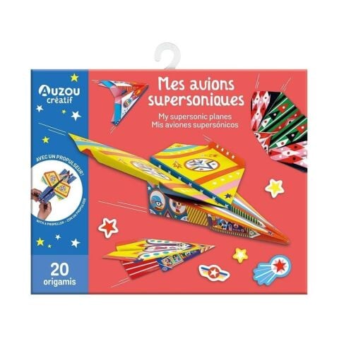 Auzou Toys - My Little Artist's Activity Kit - My Supersonic Planes