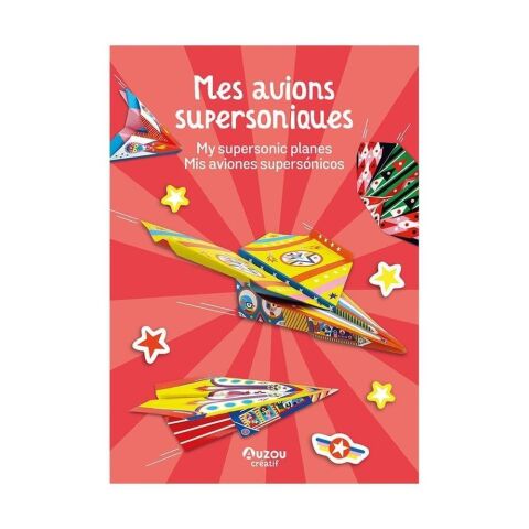 Auzou Toys - My Little Artist's Activity Kit - My Supersonic Planes