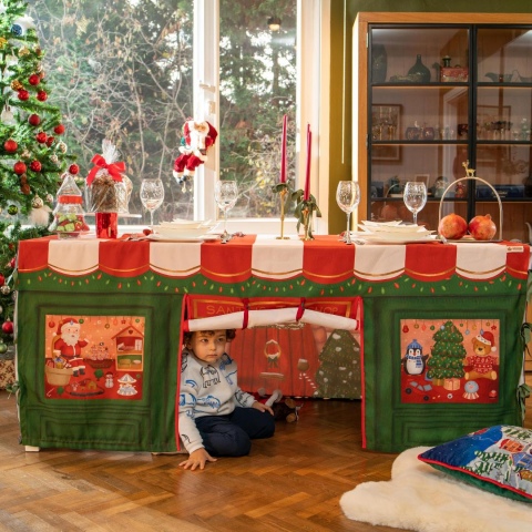 Kids & Tales Santa’s Table – Masa Örtüsü Oyun Evi