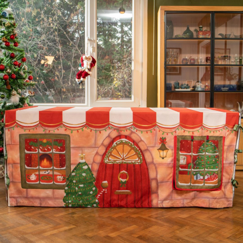 Kids & Tales Santa’s Table – Masa Örtüsü Oyun Evi