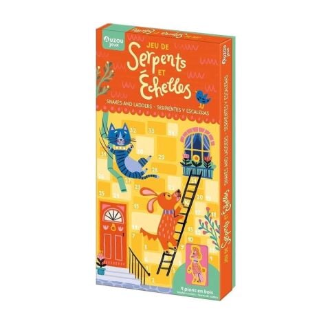 Auzou Toys - Classic Games - Snakes and Ladders