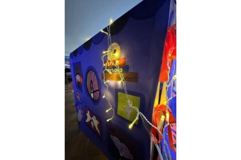 Kids & Tales Spooky Street - Kids & Tales Magic Circus - Masa Örtüsü Oyun Evi