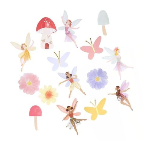 Meri Meri - Die-Cut Peri Sticker - 25 Adet