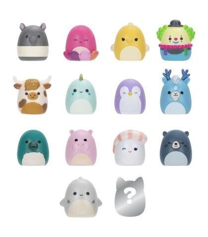 Squishmallows Squish-a-longs Yüzük + 14 Figür Set 1