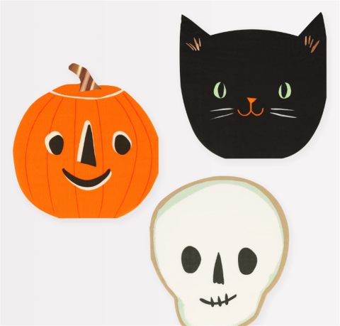 Meri Meri - It's Halloween! Napkins - Cadılar Bayramı Peçete (16'Lı)