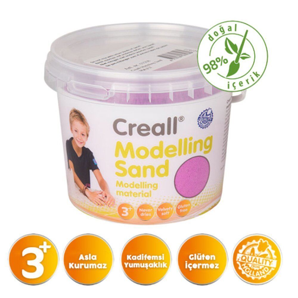 Creall Kinetik Modelleme Kumu (750 gr) // Mor