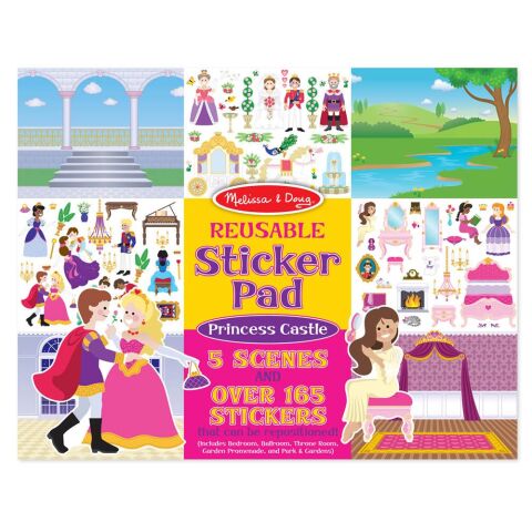 Melissa&Doug Tak Çıkar - Çıkartma Kitabı - Prenses