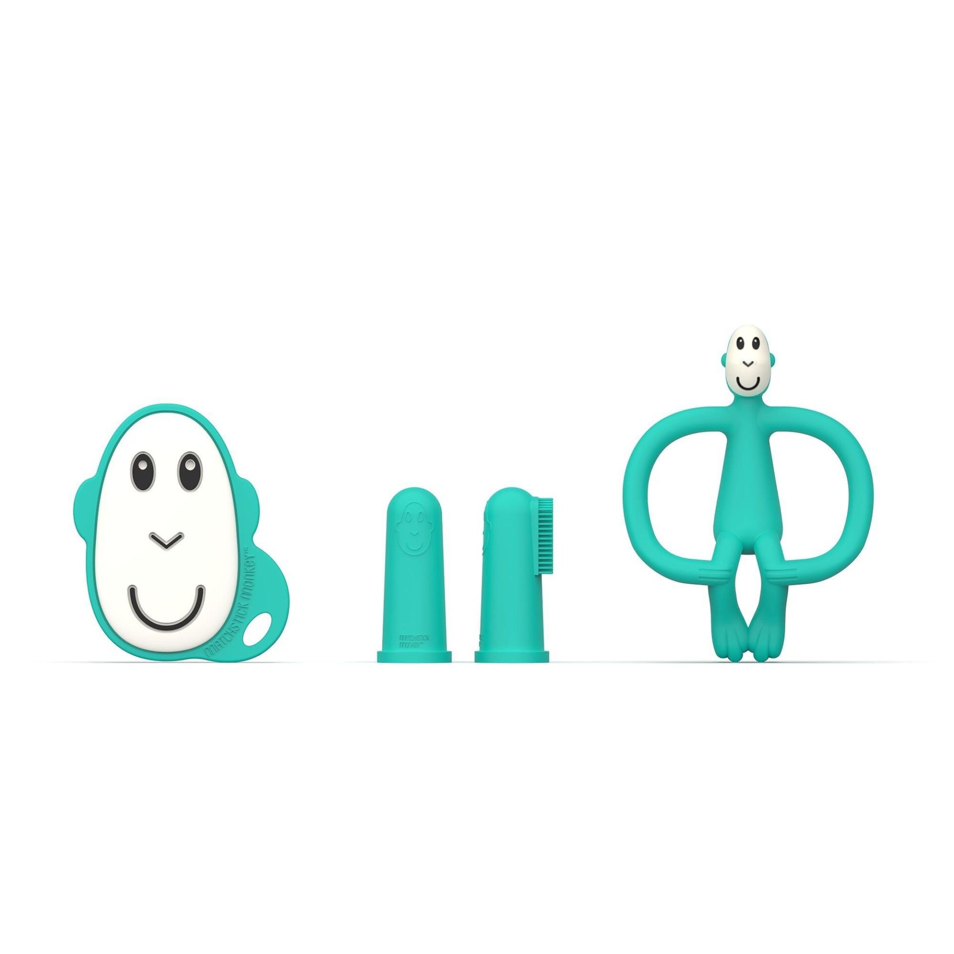 Matchstick Monkey İlk Dişlerim Silikon Başlangıç Seti - Monkey