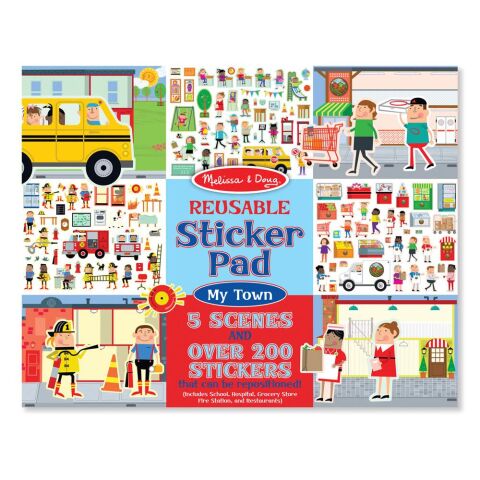 Melissa&Doug Tak Çıkar - Çıkartma Kitabı - Benim Şehrim