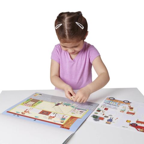 Melissa&Doug Tak Çıkar - Çıkartma Kitabı - Benim Şehrim