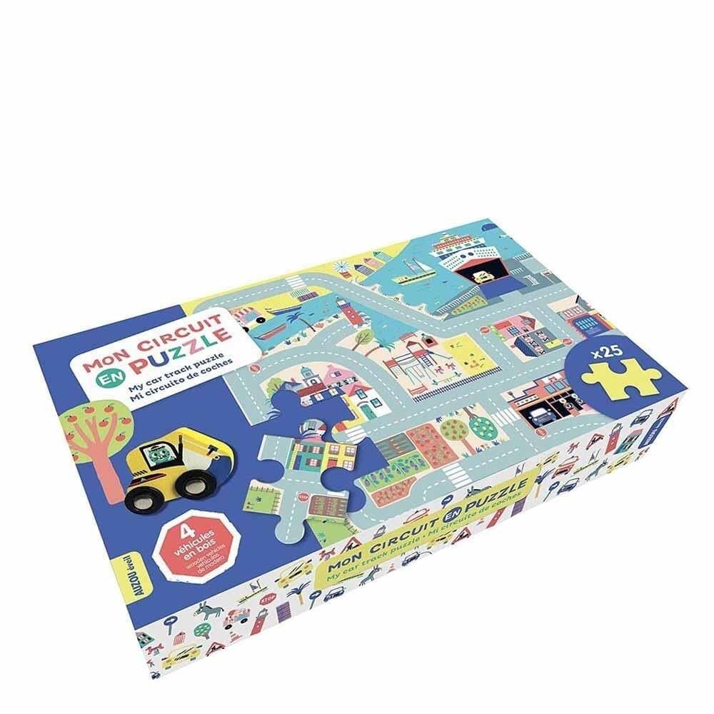 Auzou - Araba Yolu Yapbozum