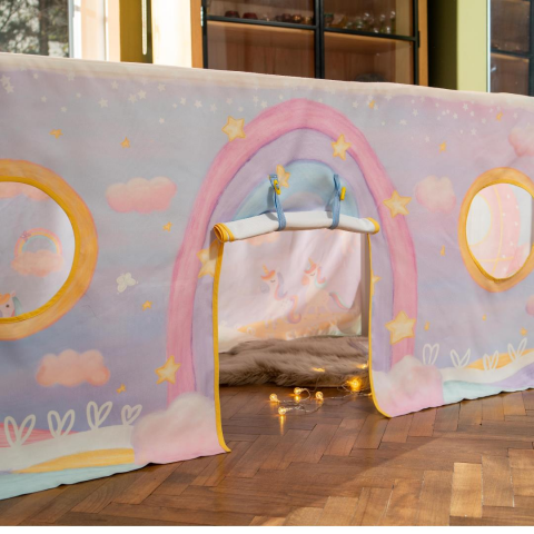 Kids & Tales Dreamy Castle – Masa Örtüsü Oyun Evi