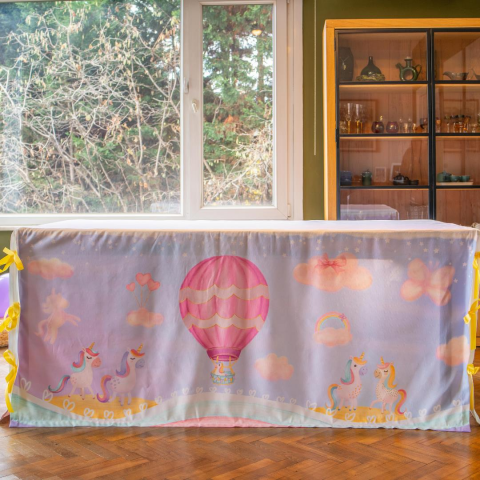 Kids & Tales Dreamy Castle – Masa Örtüsü Oyun Evi