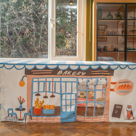 Kids & Tales Tiny Town - Kids & Tales Magic Circus - Masa Örtüsü Oyun Evi