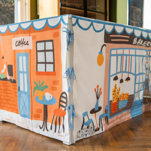 Kids & Tales Tiny Town - Kids & Tales Magic Circus - Masa Örtüsü Oyun Evi
