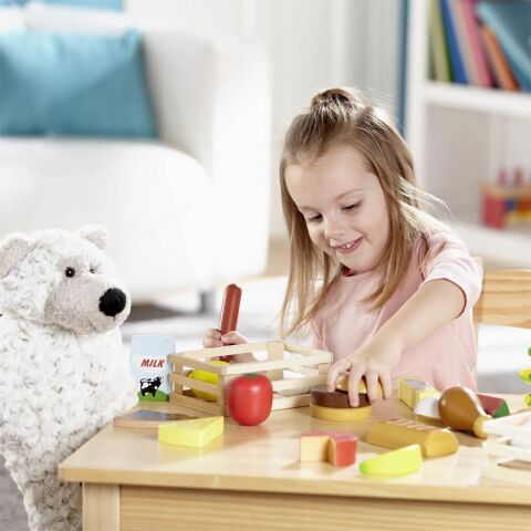 Melissa&Doug Ahşap Gıdalarımız - Food Groups - Wooden Play Food
