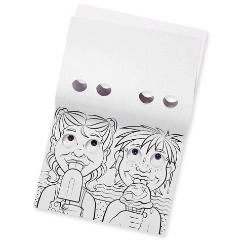 Melissa&Doug Dev Boyama Kitabı - Komik Yüzler