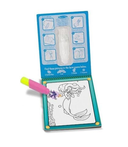 Melissa&Doug Water Wow! Su ile Boyama Kitabı - Peri Hikayesi
