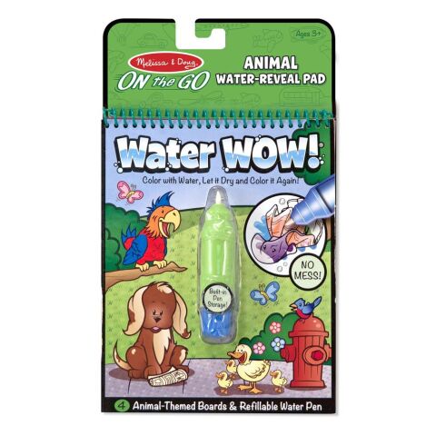 Melissa&Doug Water Wow! Su ile Boyama Kitabı - Hayvanlar