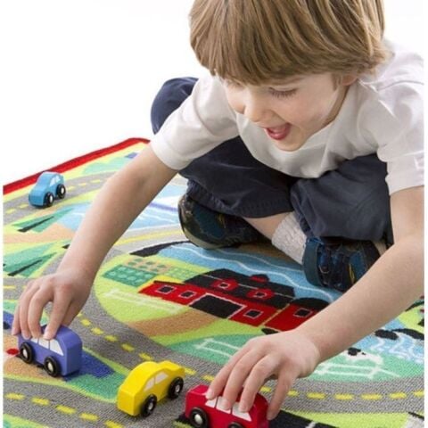 Melissa&Doug Oyun Halı Seti - Arabalar