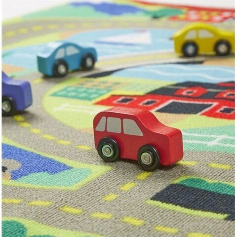 Melissa&Doug Oyun Halı Seti - Arabalar