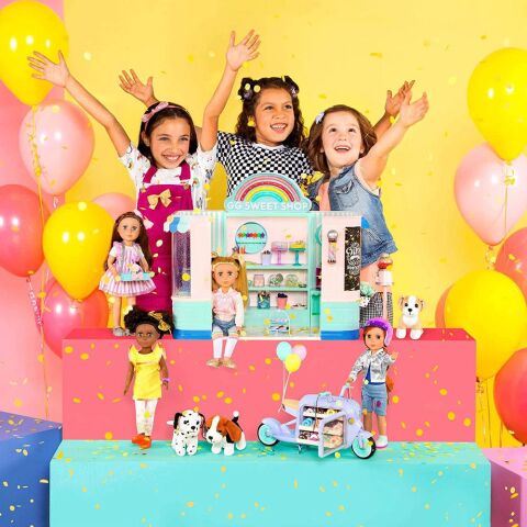 Glitter Girls Kıyafet Seti / Deluxe Top&Rainbow Leggings