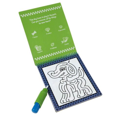 Melissa&Doug Water Wow! Su ile Boyama Kitabı - Evcil Hayvanlar