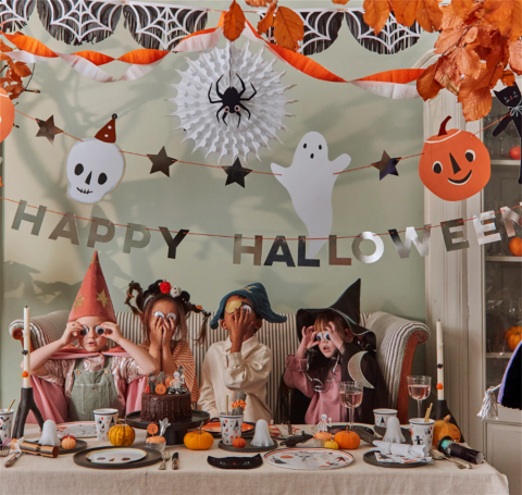 Meri Meri - It's Halloween! Party Garland - Cadılar Bayramı Asılan Süs